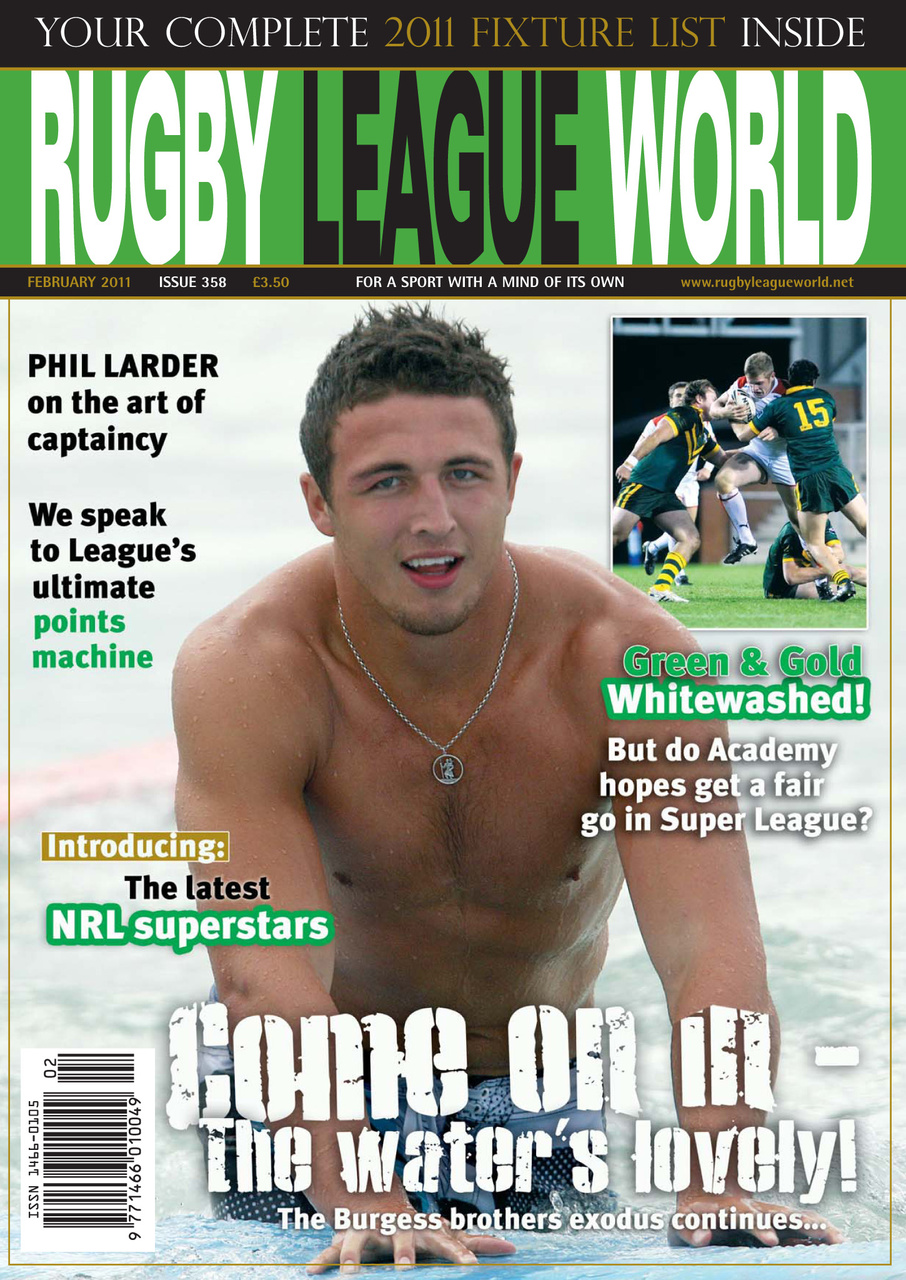 Rugby League World Preview Pages