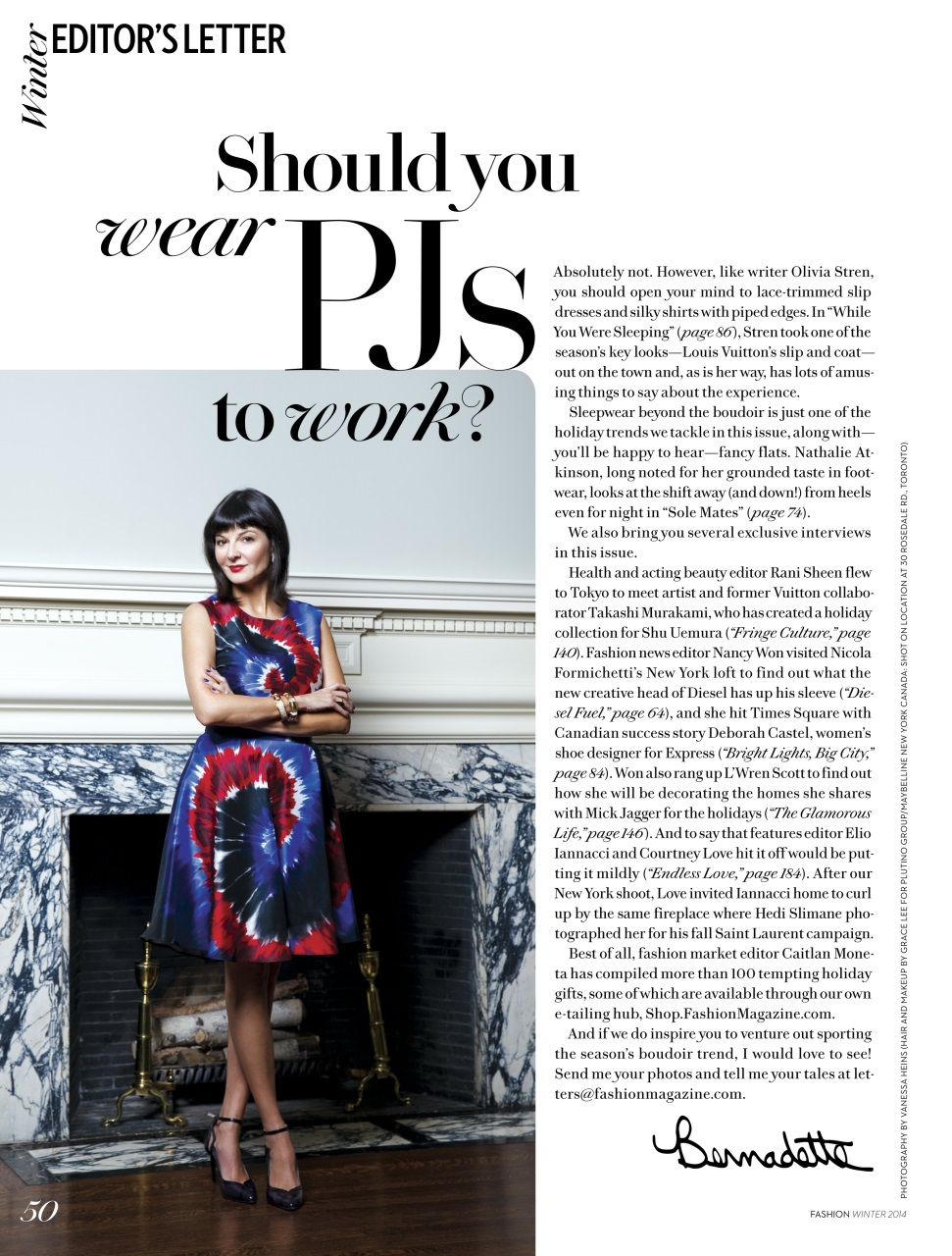 Fashion Magazine Preview Pages