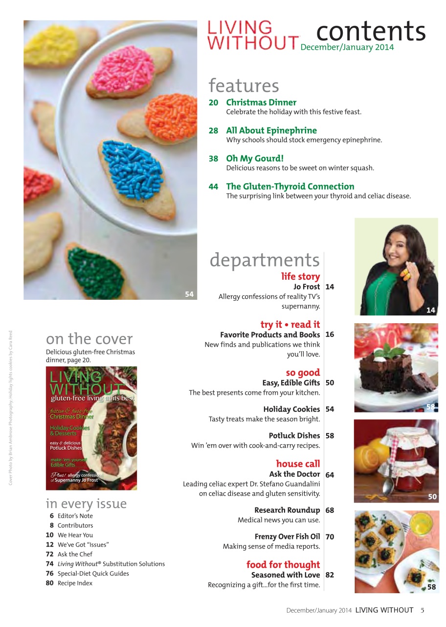 Gluten Free & More Preview Pages