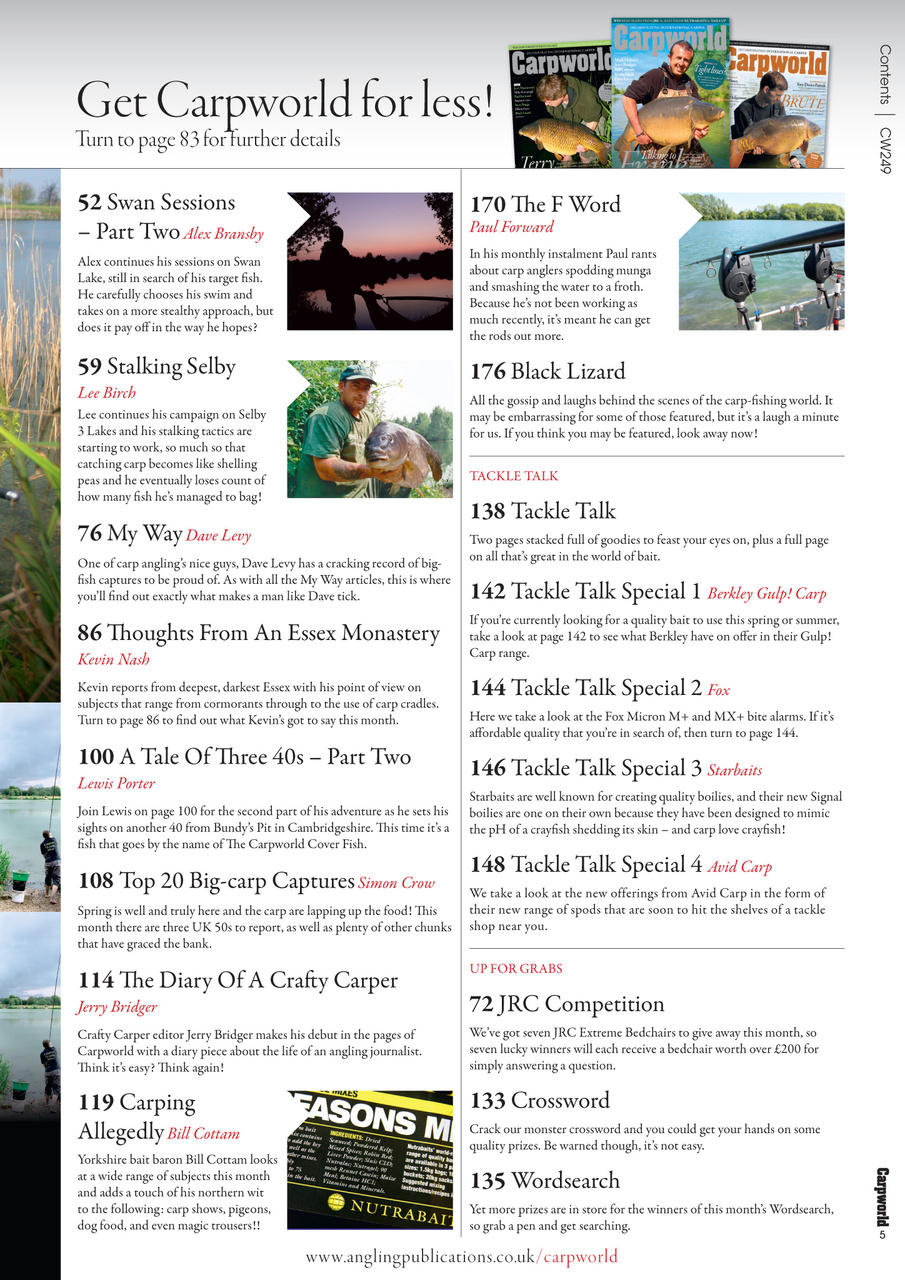 Carpworld Preview Pages