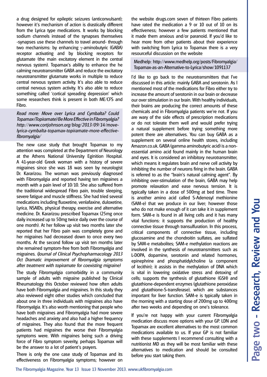 Fibromyalgia Magazine Preview Pages