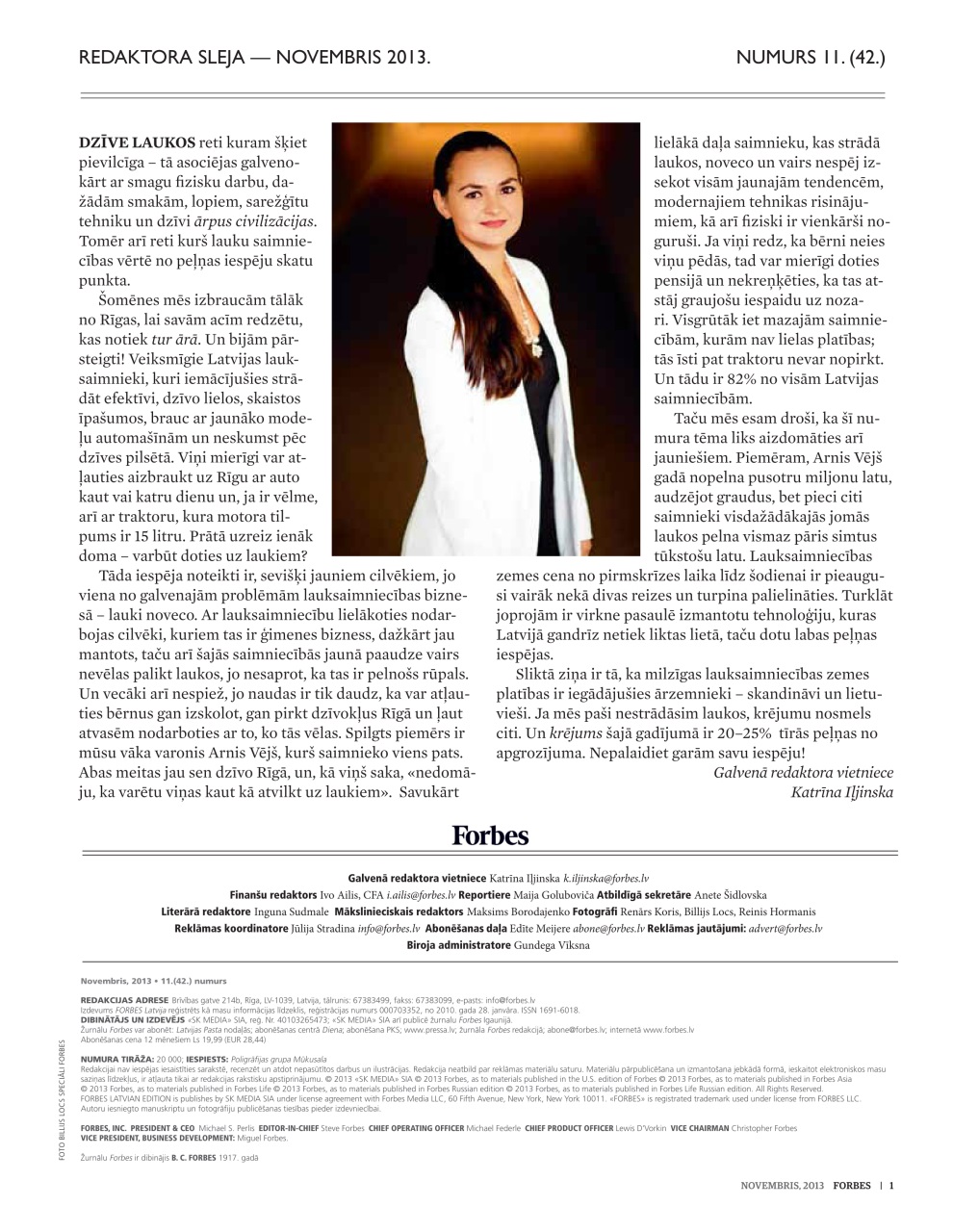 Forbes Latvia Preview Pages