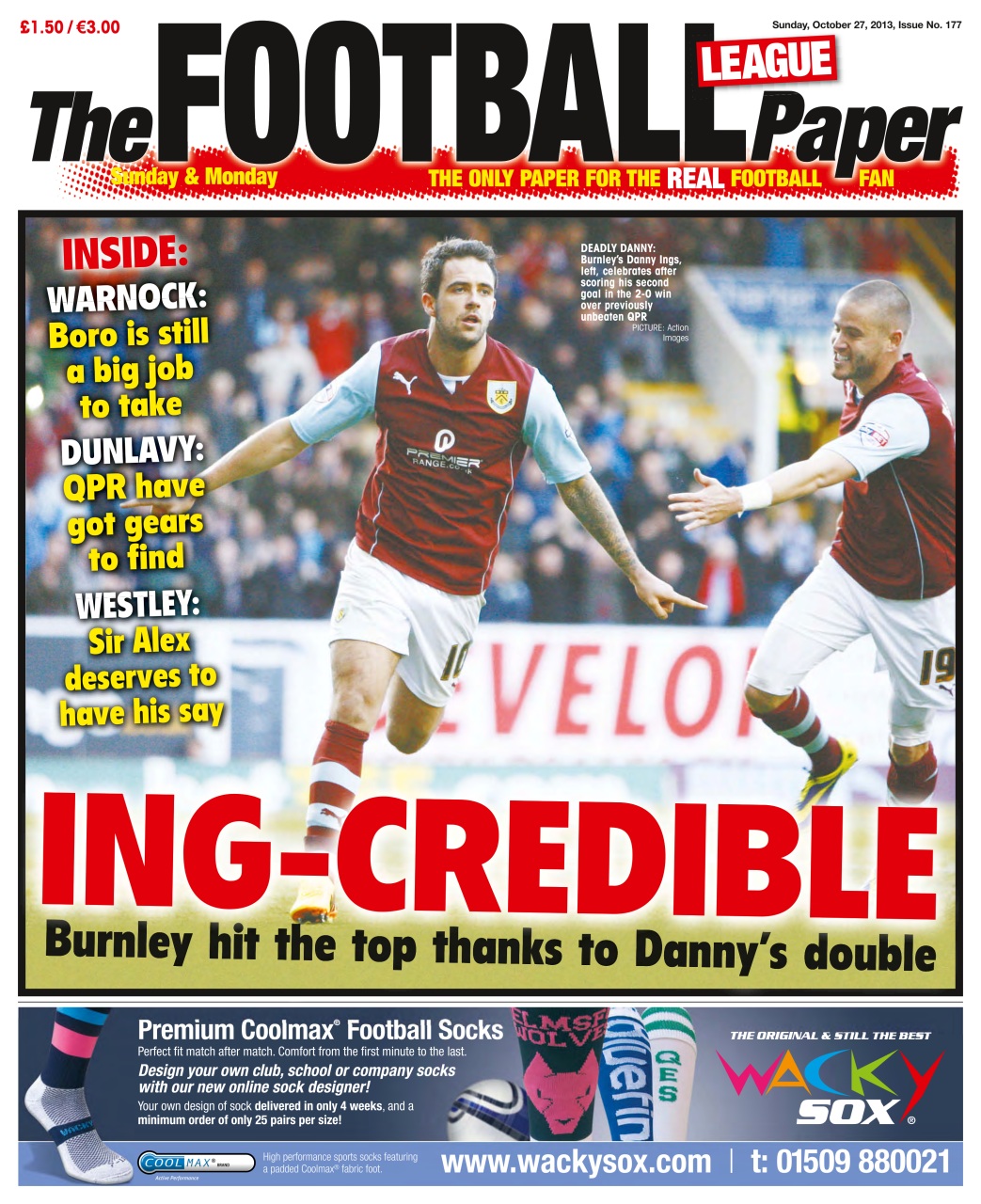 The Football League Paper Preview Pages