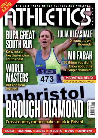 AW – Athletics Weekly Magazine issue 31st October 2013