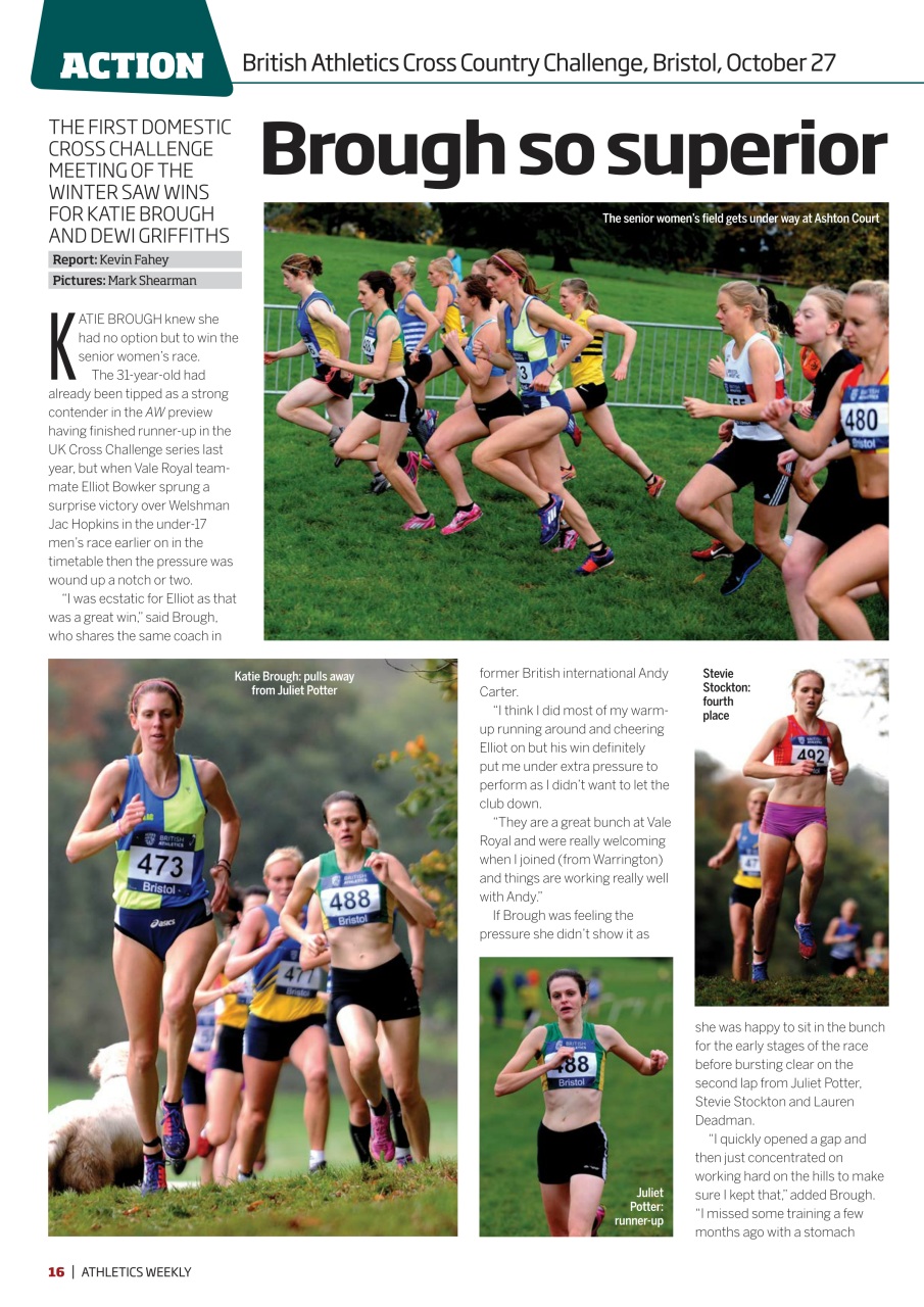 AW – Athletics Weekly Magazine Preview Pages