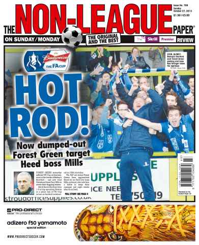 The Non-League Football Paper issue Sunday 27th October 2013