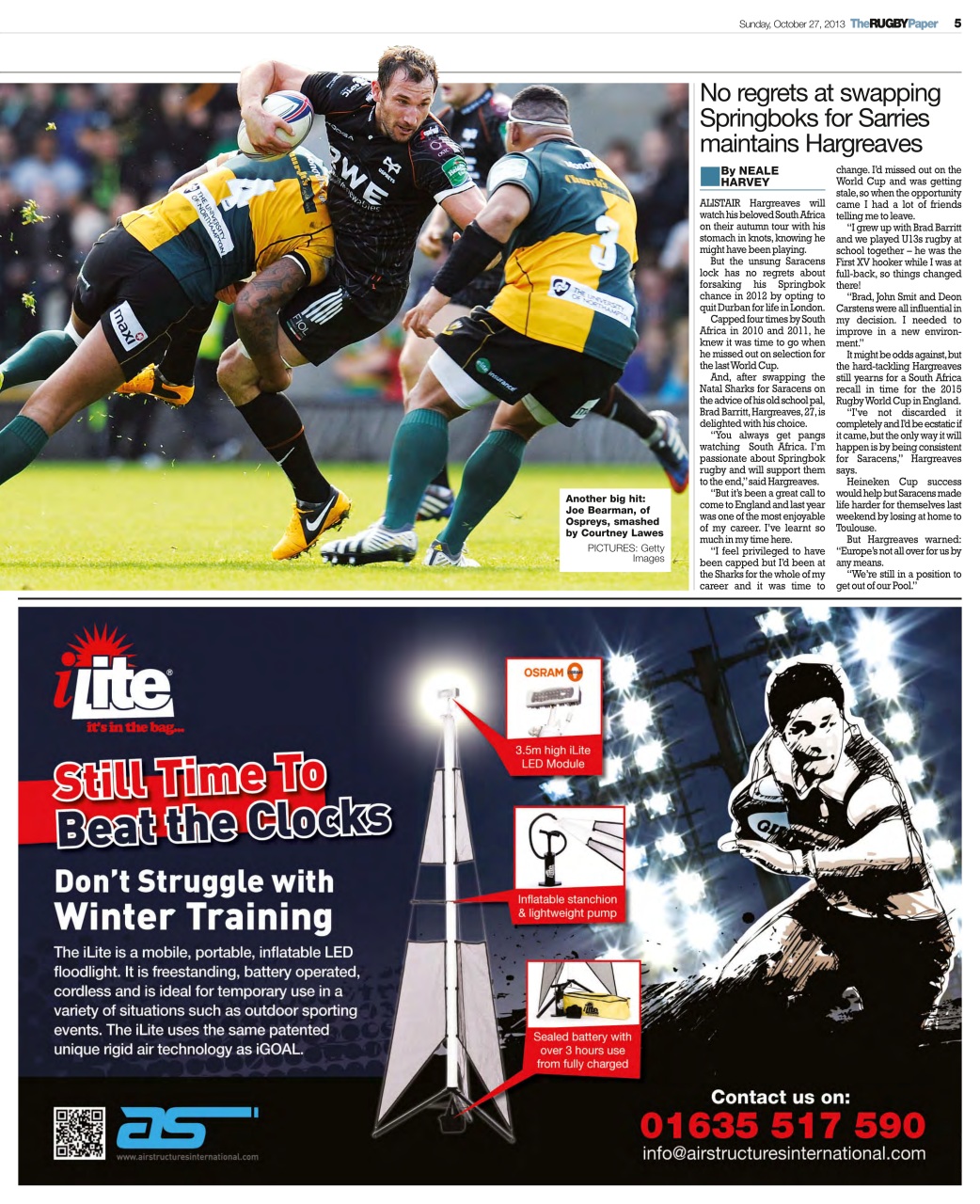 The Rugby Paper Preview Pages