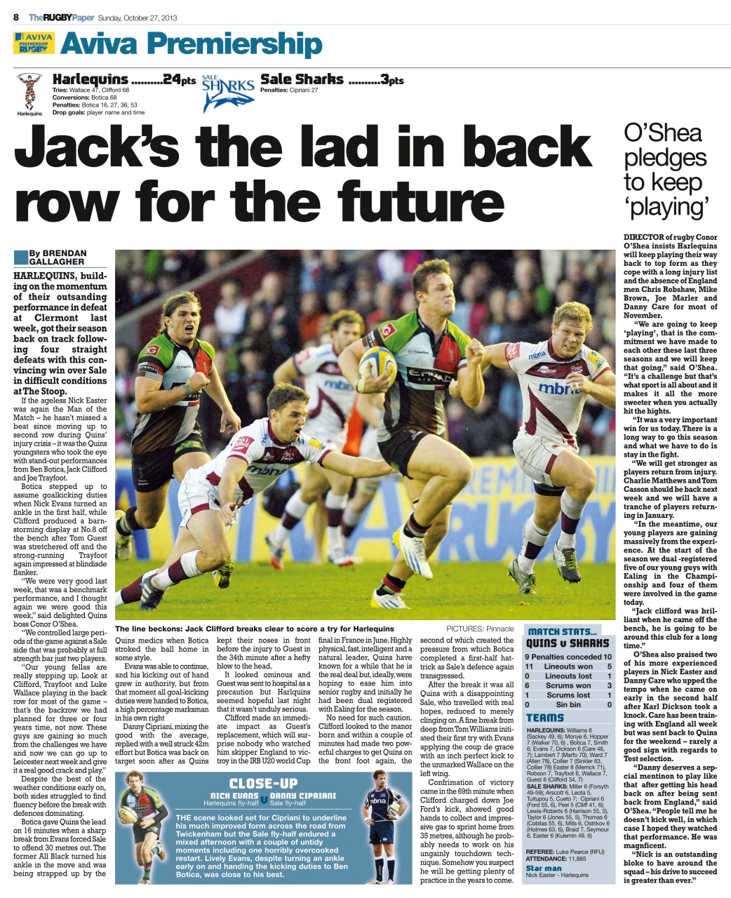 The Rugby Paper Preview Pages