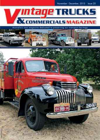 Vintage Trucks & Commercials issue #20 November - December 2013