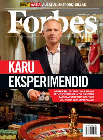 Forbes Estonia issue Forbes Nov'13