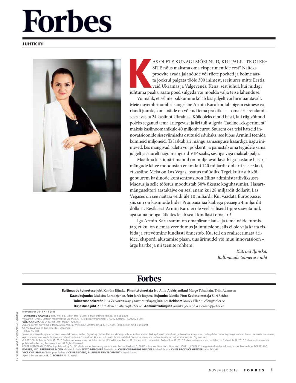 Forbes Estonia Preview Pages
