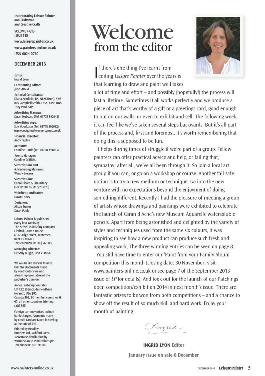 Leisure Painter & The Artist Preview Pages