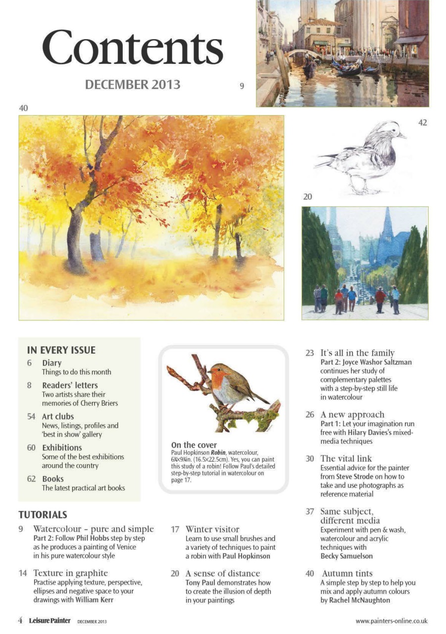 Leisure Painter & The Artist Preview Pages