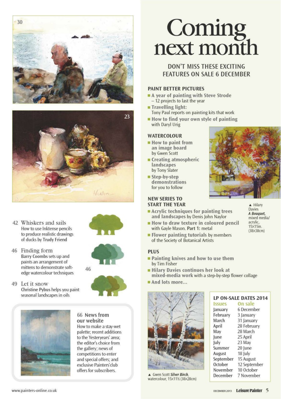 Leisure Painter & The Artist Preview Pages