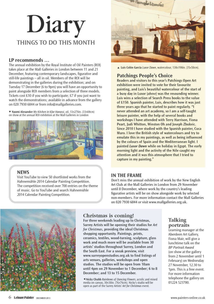 Leisure Painter & The Artist Preview Pages