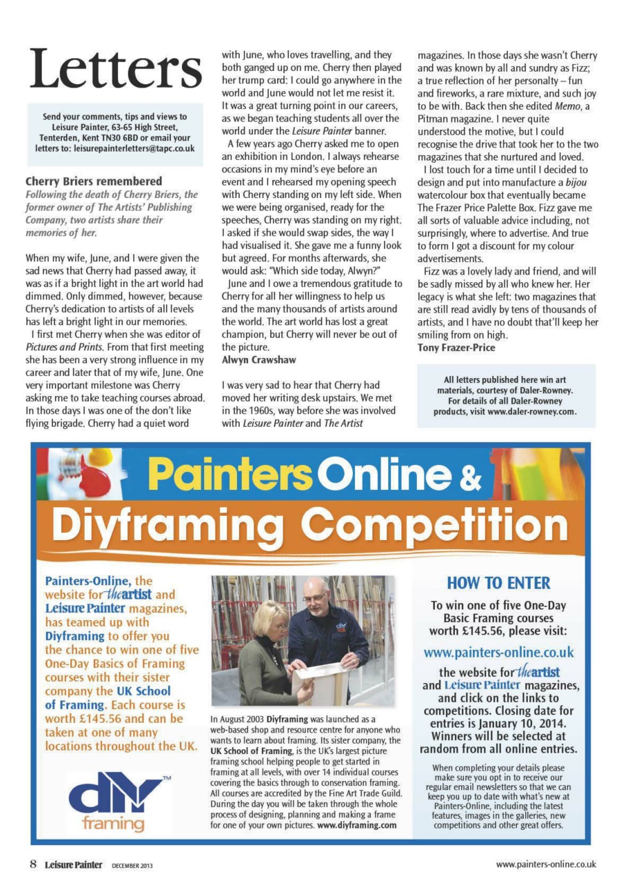 Leisure Painter & The Artist Preview Pages