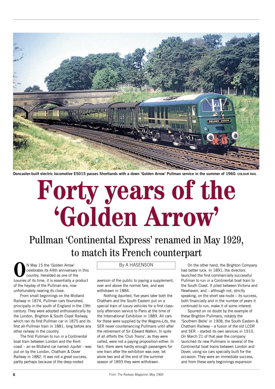 Railway Magazine Preview Pages