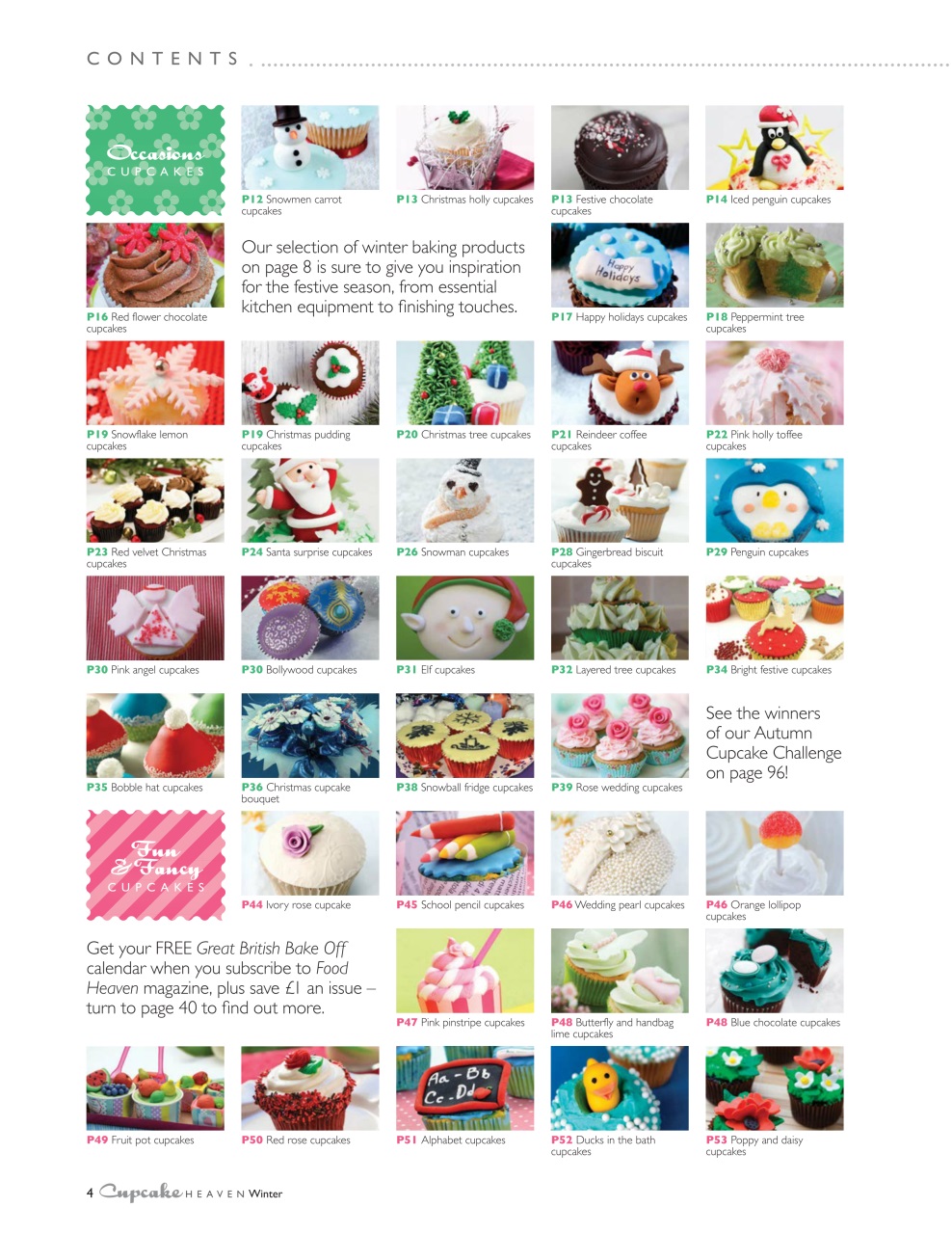 Cupcake Heaven Preview Pages