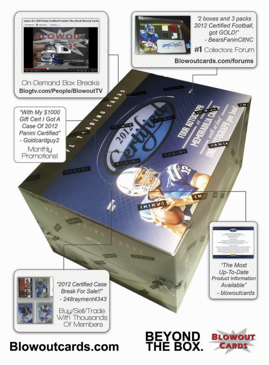 Beckett Football Magazine Preview Pages