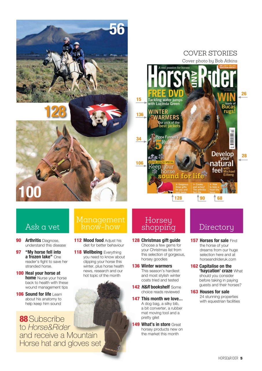 Horse&Rider Magazine - UK equestrian magazine for Horse and Rider Preview Pages