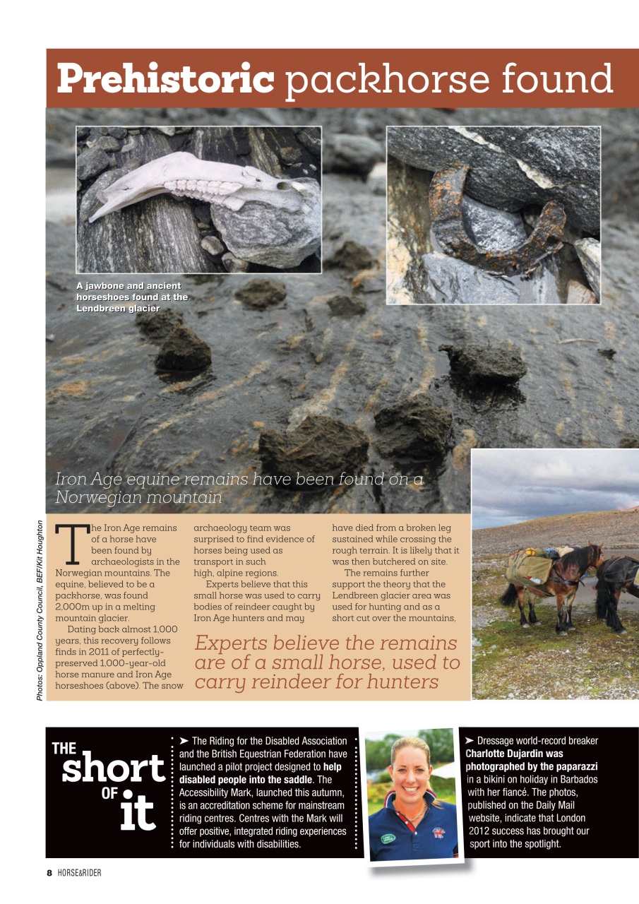 Horse&Rider Magazine - UK equestrian magazine for Horse and Rider Preview Pages