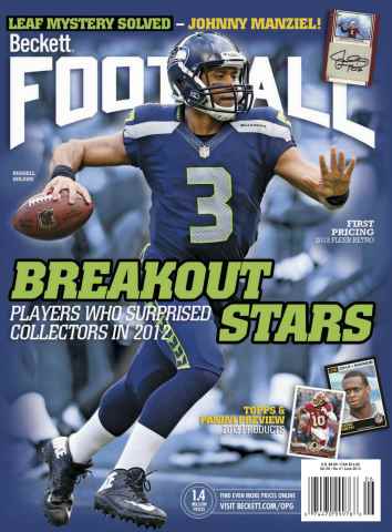 Beckett Football Magazine issue June 2013