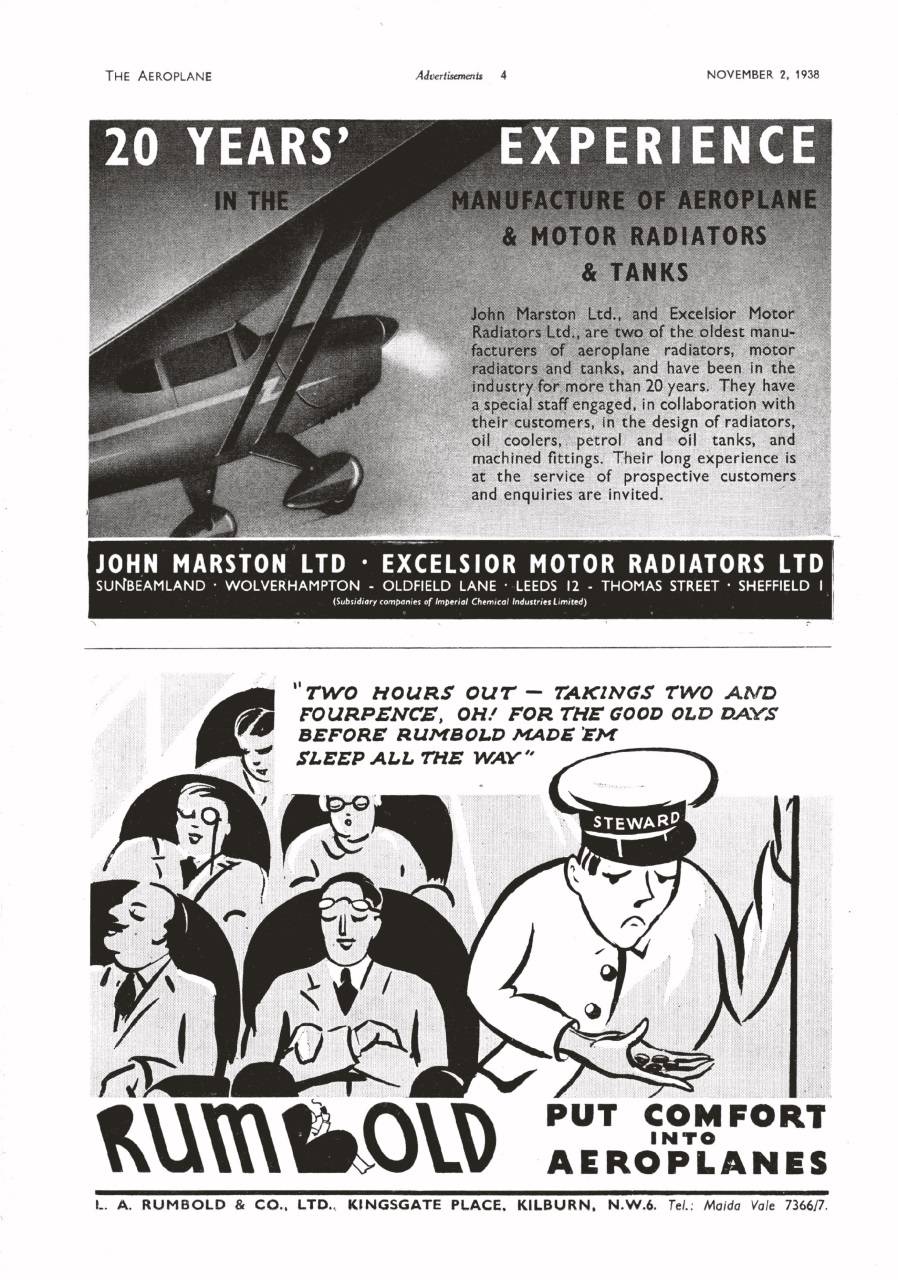 Aeroplane Weekly - The War in the Air 75 years ago Preview Pages