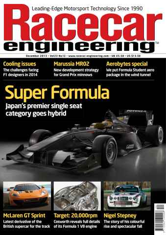 Racecar Engineering issue Racecar Engineering Dec 2013