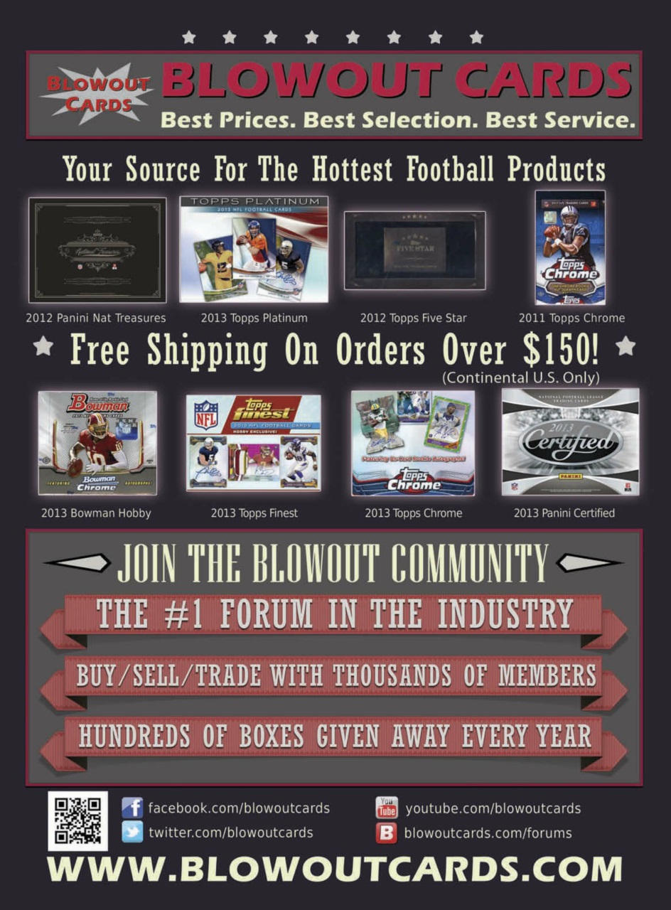 Beckett Football Magazine Preview Pages