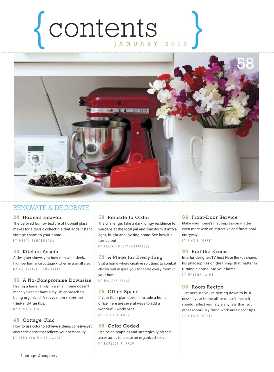 Cottages and Bungalows Preview Pages