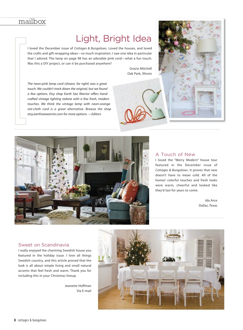Cottages and Bungalows Preview Pages