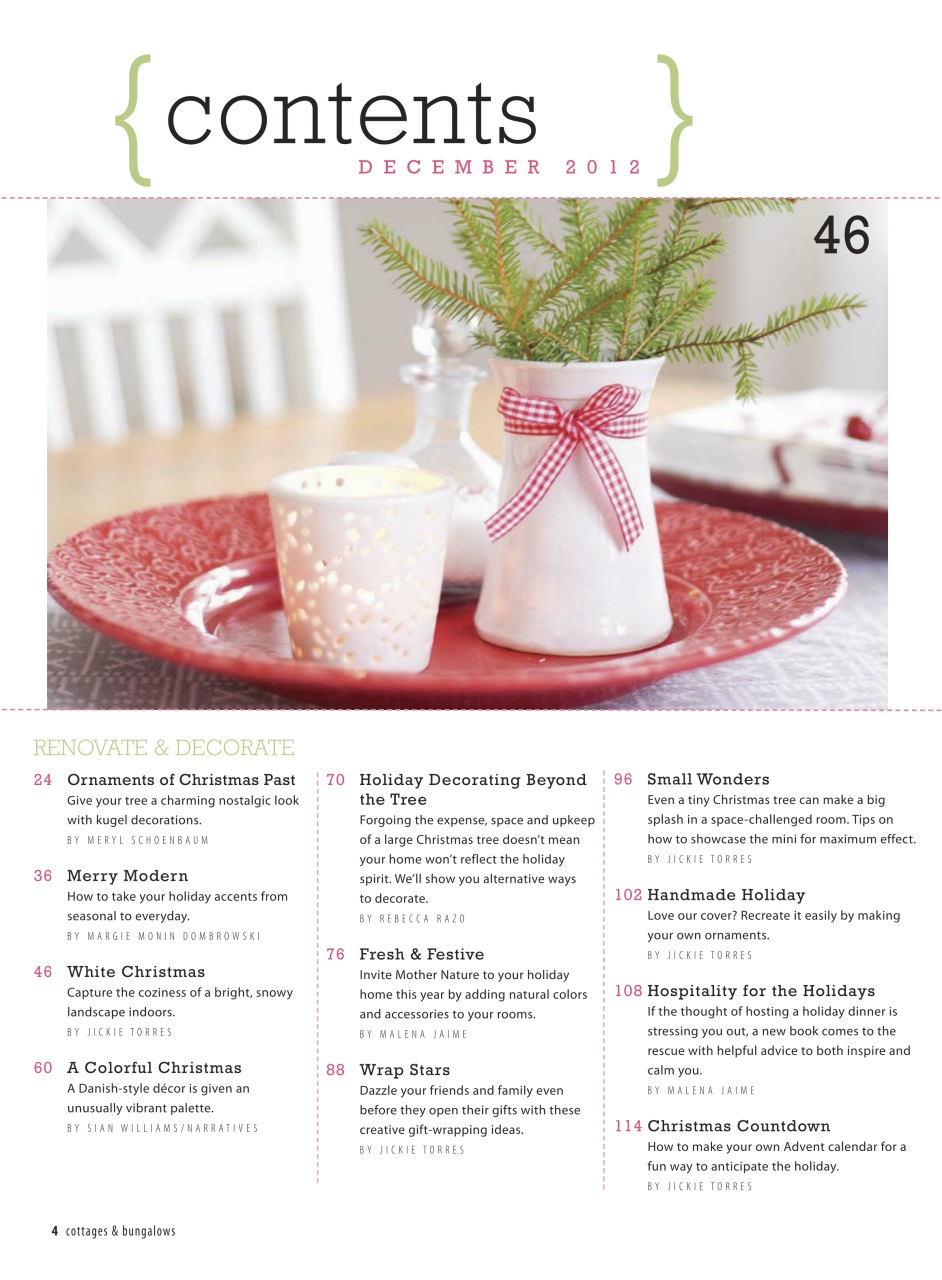 Cottages and Bungalows Preview Pages