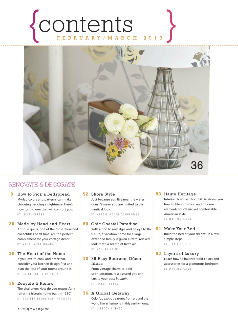 Cottages and Bungalows Preview Pages