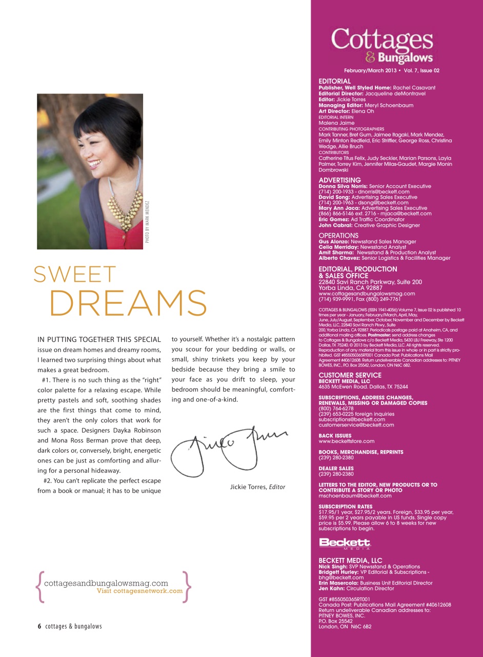 Cottages and Bungalows Preview Pages