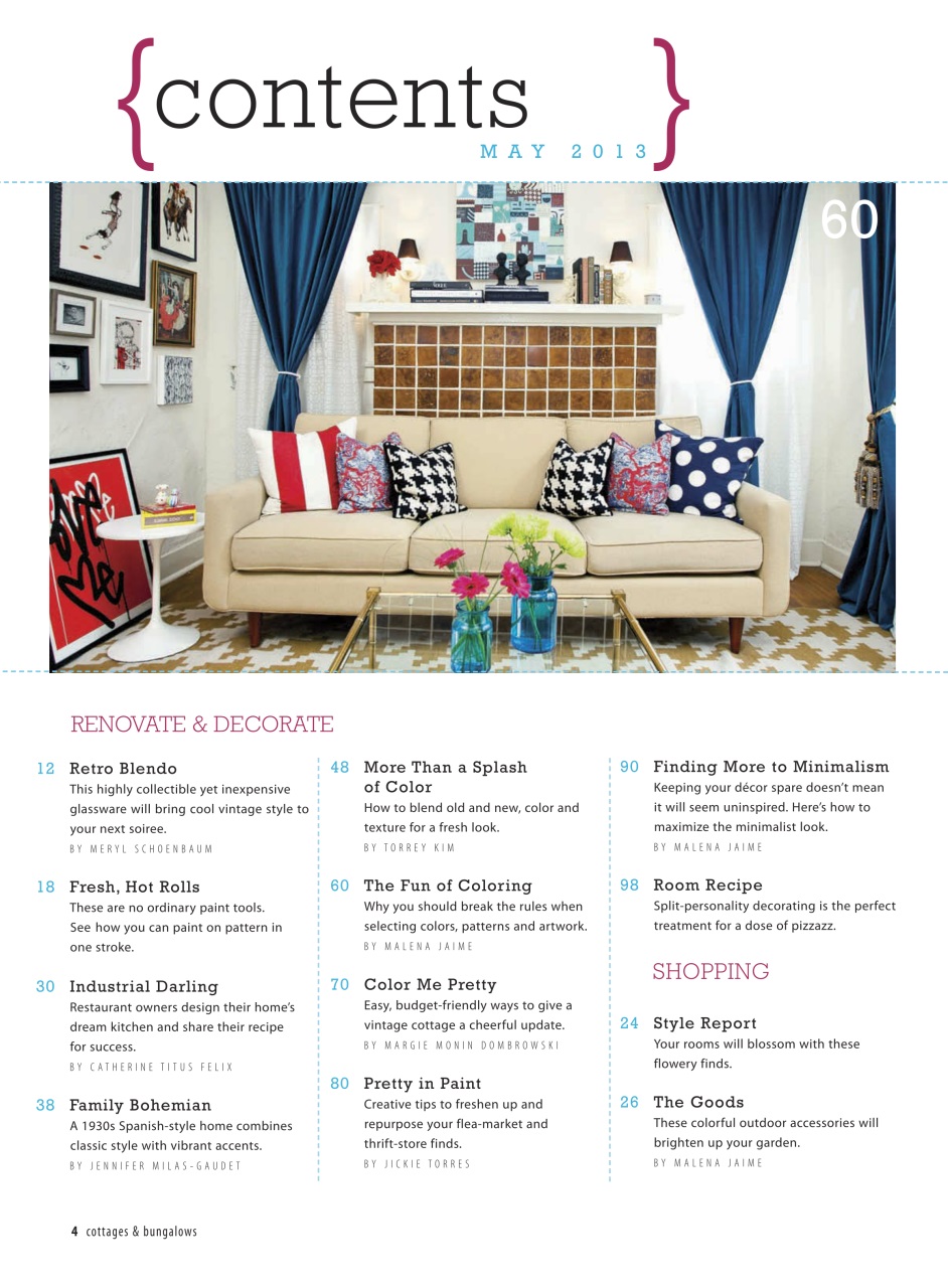 Cottages and Bungalows Preview Pages