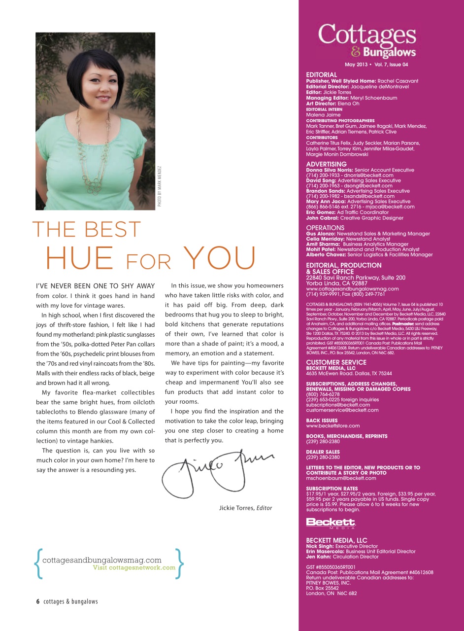 Cottages and Bungalows Preview Pages