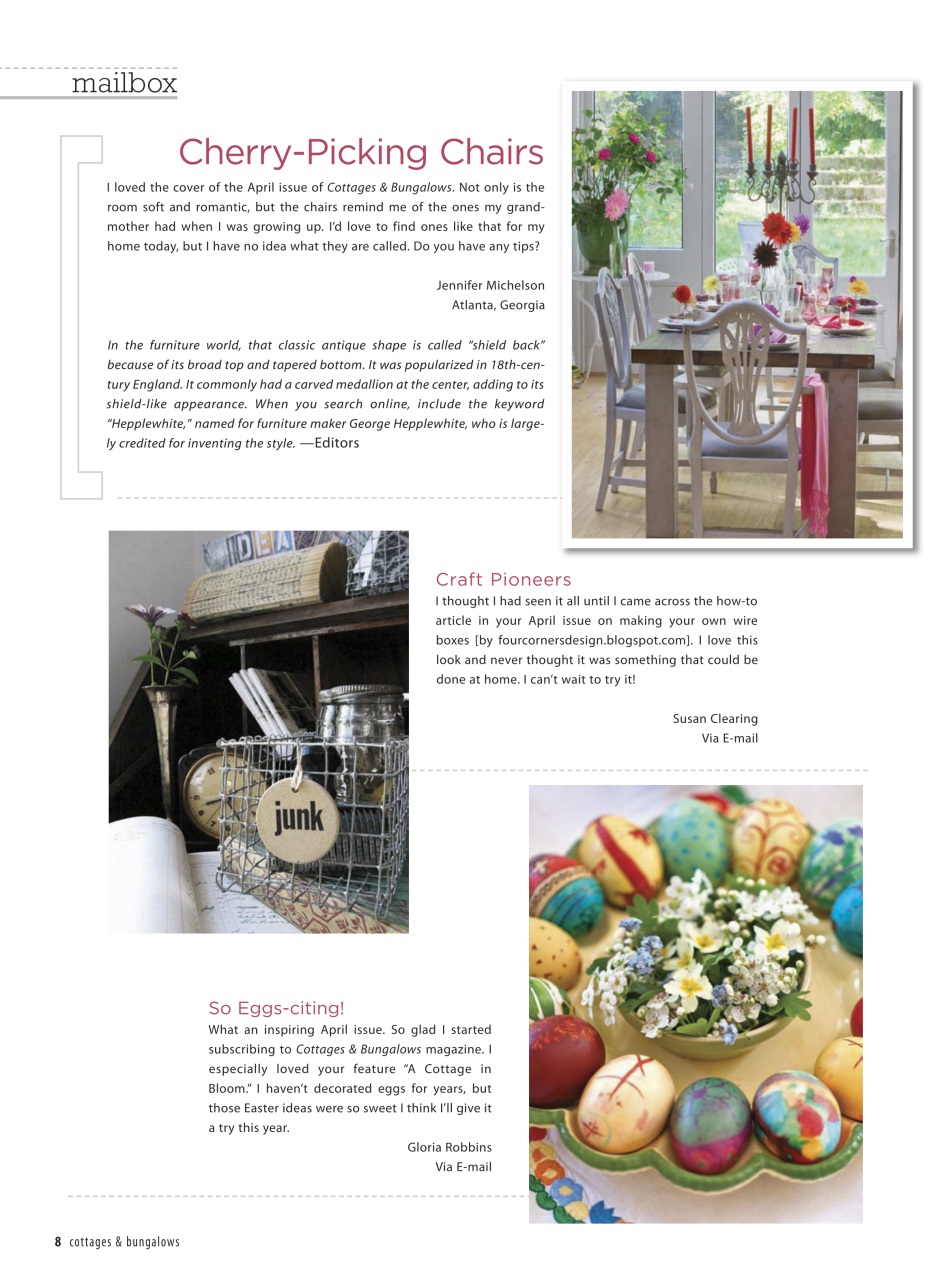 Cottages and Bungalows Preview Pages