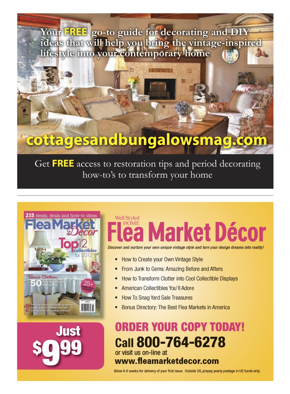 Cottages and Bungalows Preview Pages