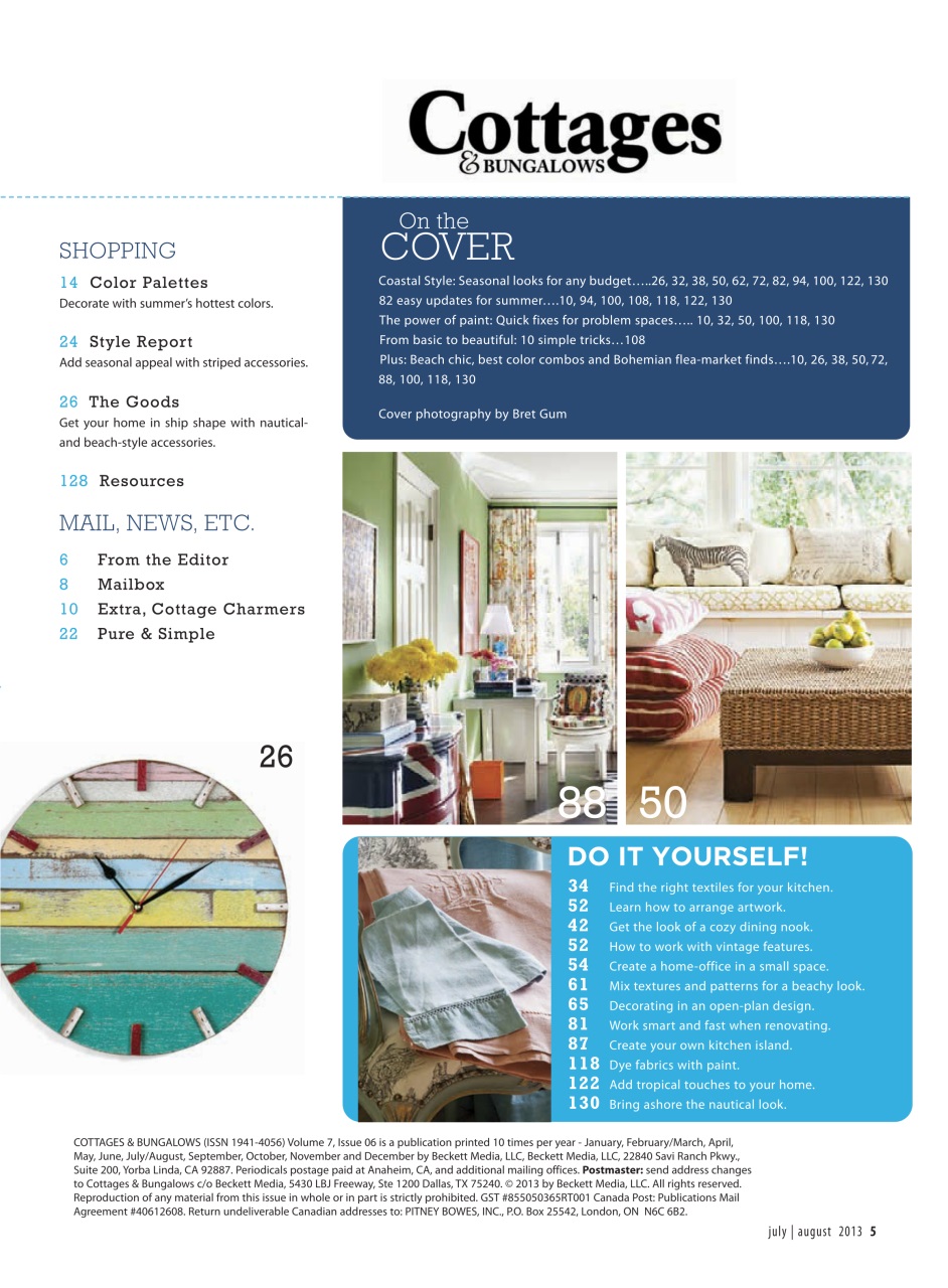 Cottages and Bungalows Preview Pages