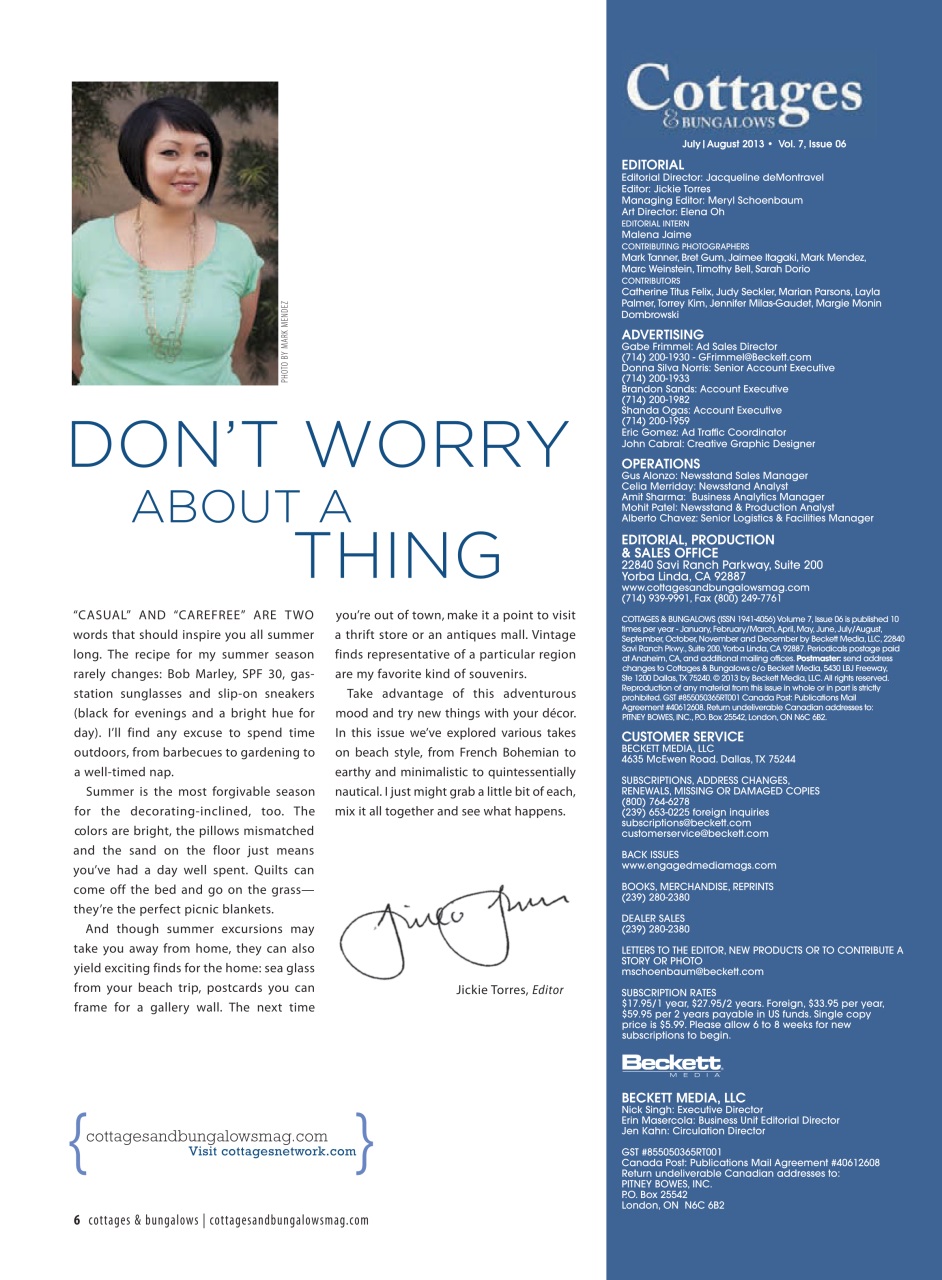 Cottages and Bungalows Preview Pages