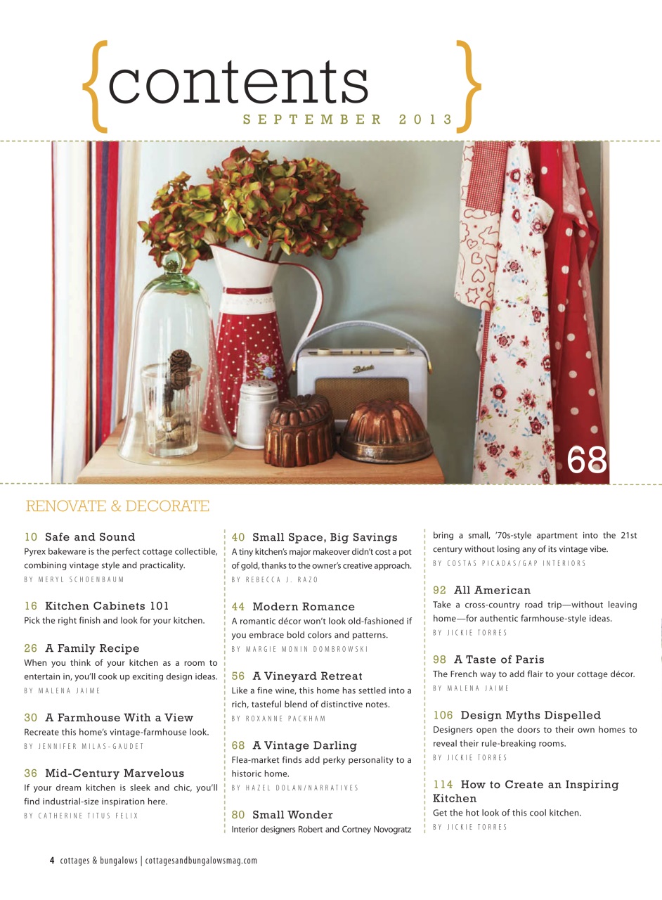 Cottages and Bungalows Preview Pages