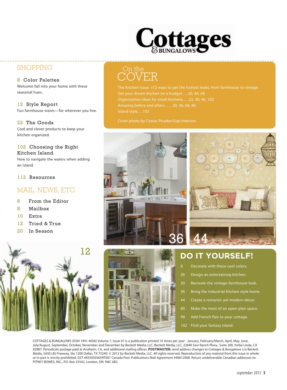 Cottages and Bungalows Preview Pages