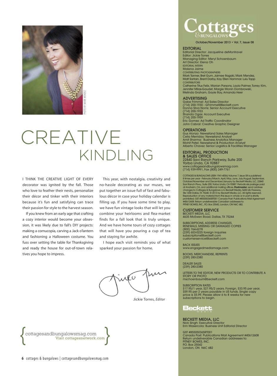 Cottages and Bungalows Preview Pages