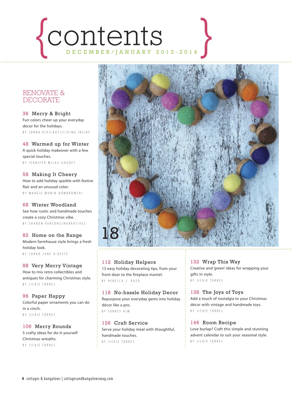 Cottages and Bungalows Preview Pages