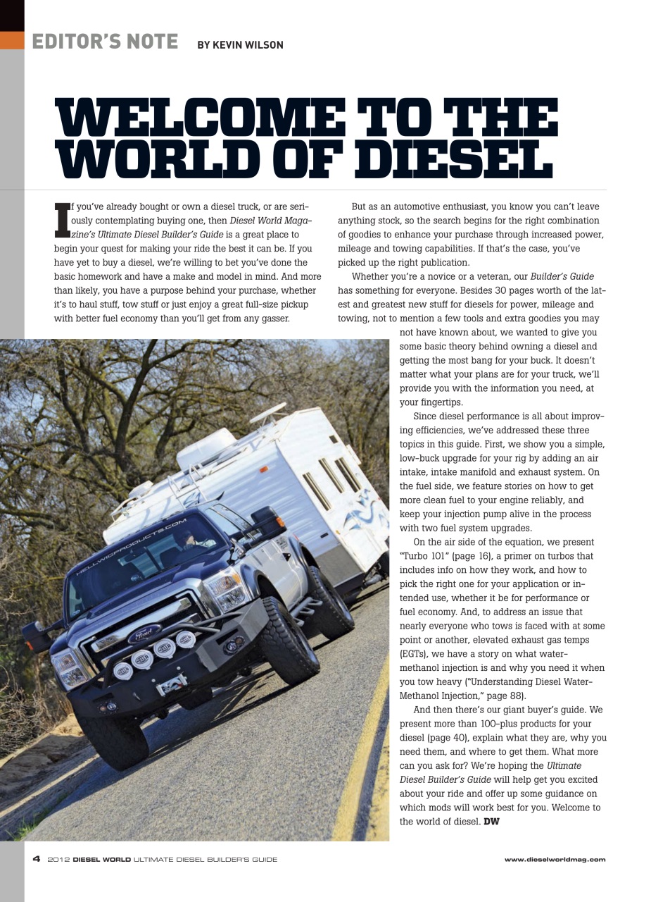 Ultimate Diesel Builders Guide Preview Pages