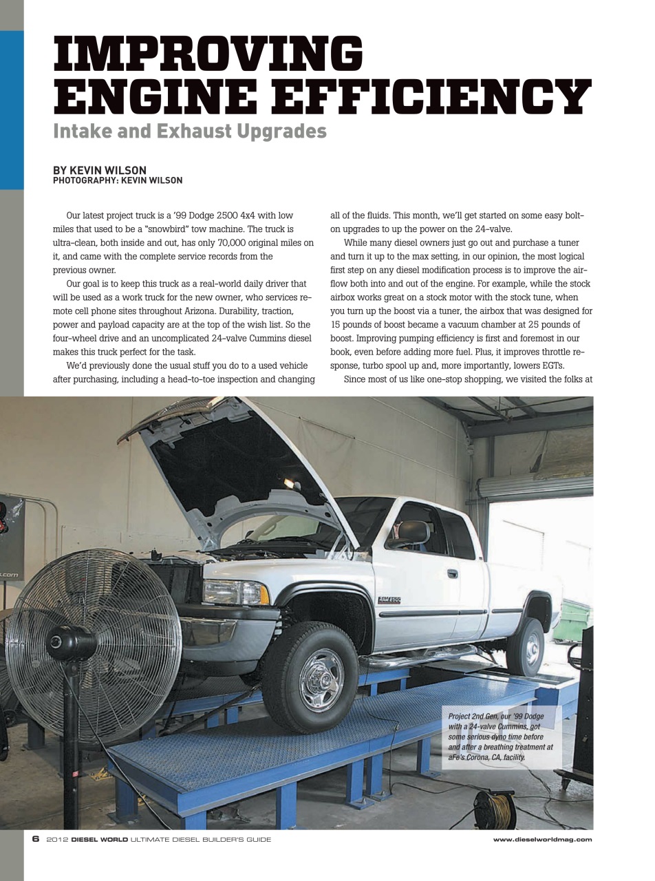 Ultimate Diesel Builders Guide Preview Pages