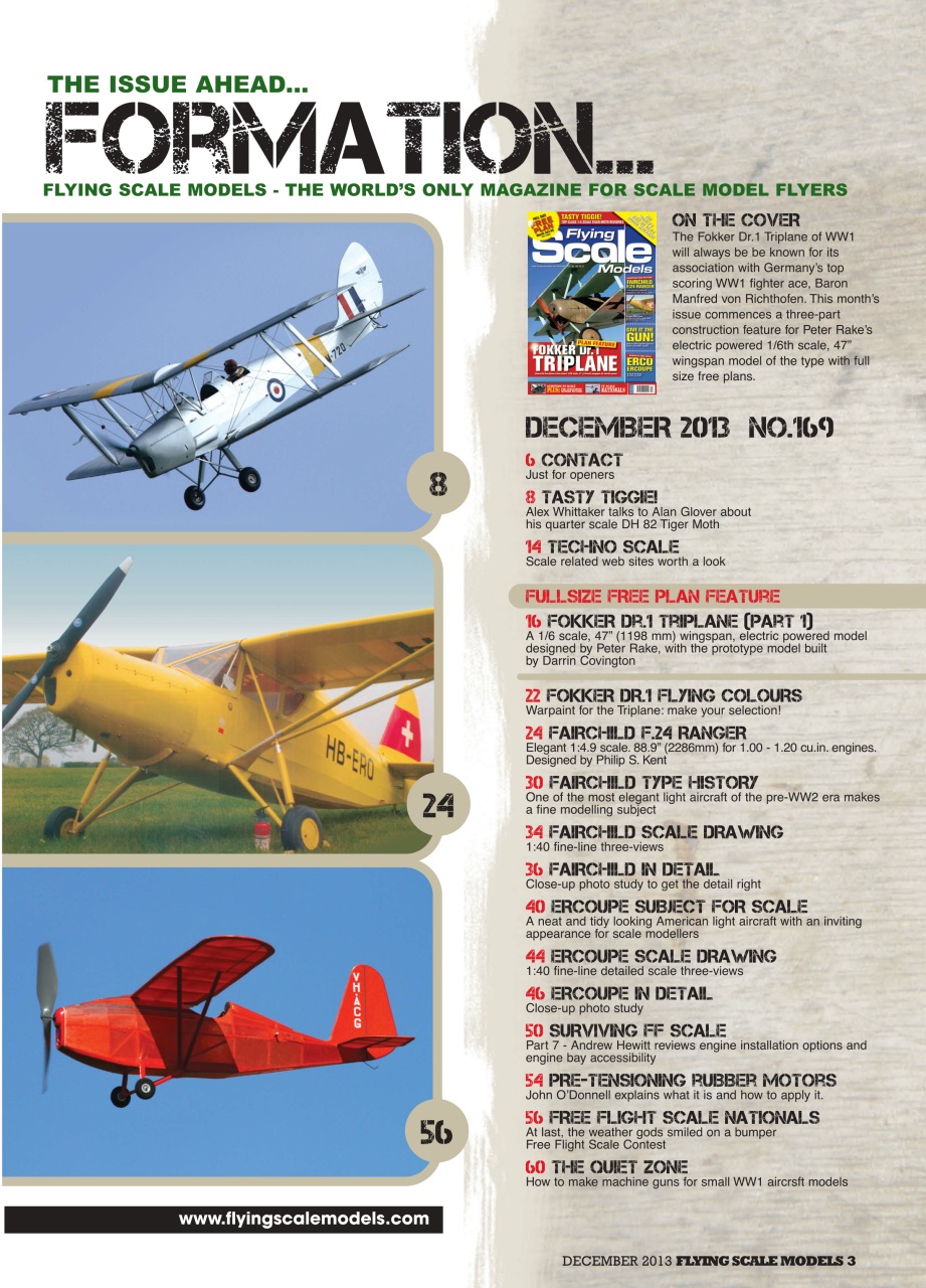 Flying Scale Models Preview Pages