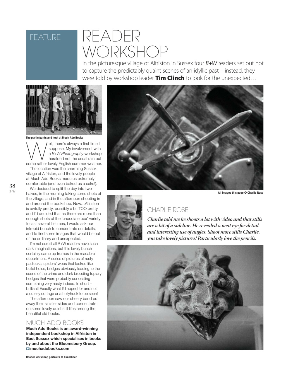 Black+White Photography Preview Pages