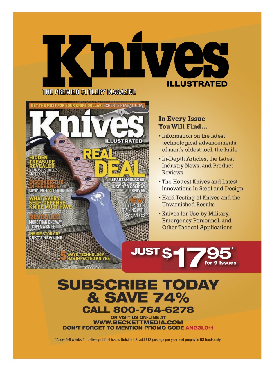 Knives Illustrated Preview Pages