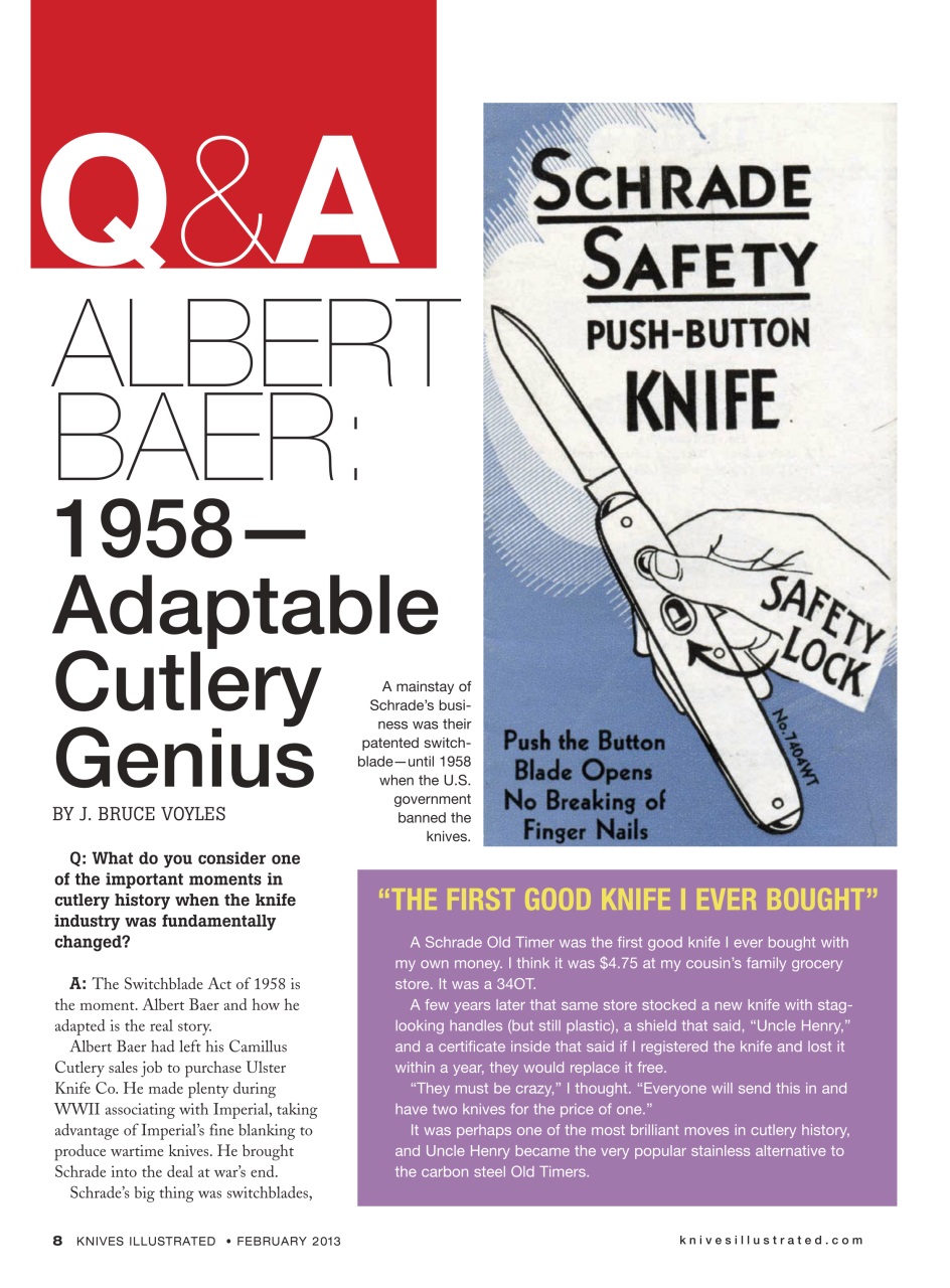 Knives Illustrated Preview Pages